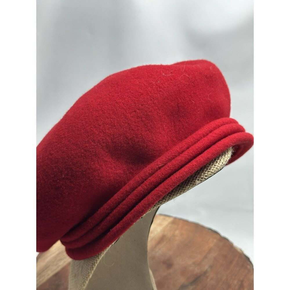 Nordstrom Red Wool Beret Made In Italy for NORDSTROM One Size Very Soft